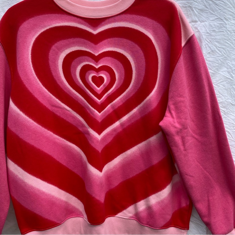 NWOT Wild Fable Hearts Crewneck